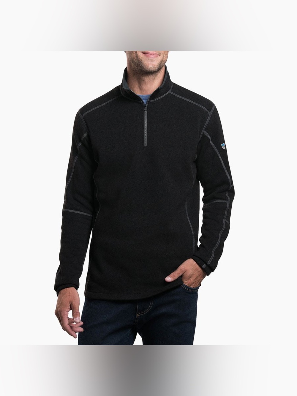 Kuhl Revel 1/4 ZIP Warm & Lightweight Performance Pullover Size Large